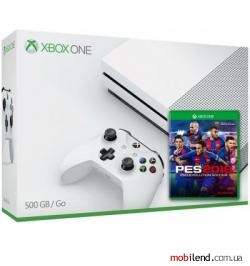 Microsoft Xbox One S 500GB   PES 2018