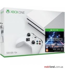 Microsoft Xbox One S 500GB   Star Wars: Battlefront II