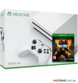 Microsoft Xbox One S 500GB White   Call of Duty: Black Ops 4�