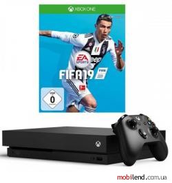 Microsoft Xbox One X 1TB   FIFA 19