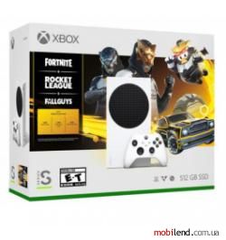 Microsoft Xbox Series S 512 GB   Fortnite   Rocket League   FallGuys