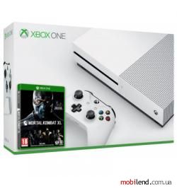 Microsoft Xbox One S 1Tb White   Mortal Kombat XL