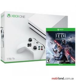Microsoft Xbox One S 1TB White   Star Wars Jedi: Fallen Order