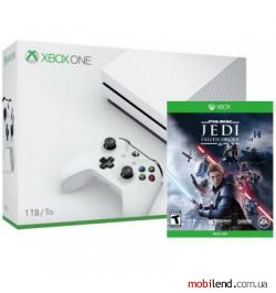 Microsoft Xbox One S 1TB White   Star Wars Jedi: Fallen Order