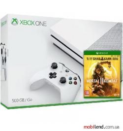 Microsoft Xbox One S 500GB   Mortal Kombat 11