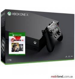 Microsoft Xbox One X 1TB   Gears 5