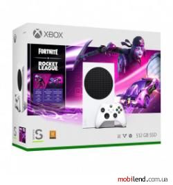 Microsoft Xbox Series S 512 GB   Fortnite   Rocket League Bundle (RRS-00034)