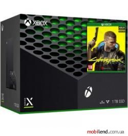 Microsoft Xbox Series X 1TB   Cyberpunk 2077