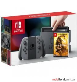 Nintendo Switch Gray   Mortal Kombat 11