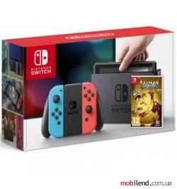 Nintendo Switch Neon Blue-Red   Rayman Legends: Definitive Edition