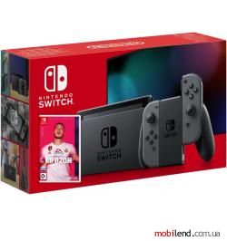 Nintendo Switch HAC-001-01 Gray   FIFA 20 Legacy Edition