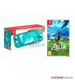 Nintendo Switch Lite Turquoise   The Legend of Zelda: Breath of the Wild
