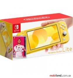 Nintendo Switch Lite Yellow   FIFA 20 Legacy Edition