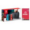 Nintendo Switch Neon Blue/Red   FIFA 18