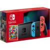 Nintendo Switch HAC-001-01 Neon Blue-Red   Super Mario Odyssey