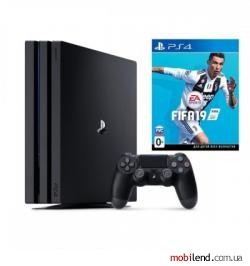 Sony PlayStation 4 Pro 1TB   FIFA 19