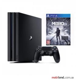 Sony Playstation 4 Pro 1TB   Metro Exodus