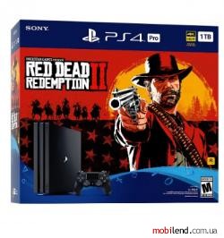 Sony Playstation 4 Pro 1TB   Red Dead Redemption 2