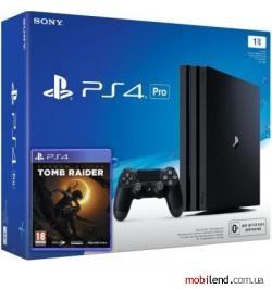 Sony Playstation 4 Pro 1TB   Shadow of the Tomb Raider