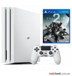 Sony PlayStation 4 Pro (PS4 Pro) 1TB White   Destiny 2