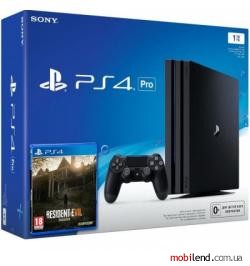 Sony PlayStation 4 Pro (PS4 Pro)   Resident Evil 7