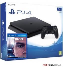 Sony Playstation 4 Slim 1TB   Detroit: Become Human