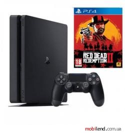 Sony Playstation 4 Slim 1TB   Red Dead Redemption 2