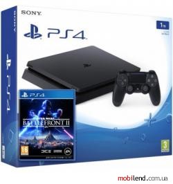 Sony Playstation 4 Slim 1TB   Star Wars: Battlefront II