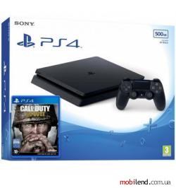 Sony Playstation 4 Slim 500GB   Call of Duty WWII