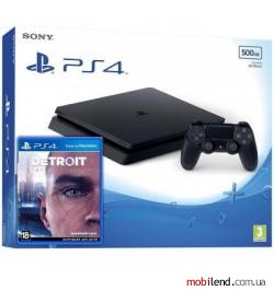 Sony Playstation 4 Slim 500GB   Detroit: Become Human