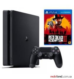 Sony Playstation 4 Slim 500GB   Red Dead Redemption 2