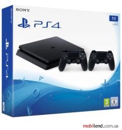 Sony PlayStation 4 Slim (PS4 Slim) 1TB DualShock Bundle
