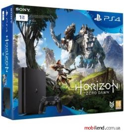 Sony PlayStation 4 Slim (PS4 Slim) 1TB   Horizon: Zero Dawn