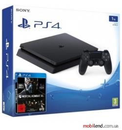 Sony PlayStation 4 Slim (PS4 Slim) 1TB   Mortal Kombat XL