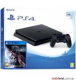 Sony Playstation 4 Slim 500GB   Star Wars Jedi: Fallen Order