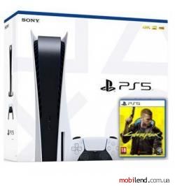 Sony PlayStation 5 825GB   Cyberpunk 2077