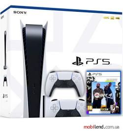 Sony PlayStation 5 825GB   DualSense Wireless Controller   UFC 4