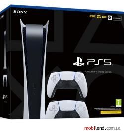 Sony PlayStation 5 Digital Edition 825GB   DualSense Wireless Controller