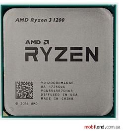 AMD Ryzen 3 1200 Summit Ridge (AM4, L3 8192Kb)