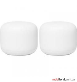 Google Nest Wifi Router and Point Snow (GA00822-US)