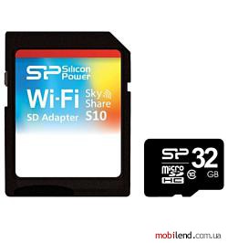 Silicon Power SkyShare SDHC Class 10 Wi-Fi 32GB
