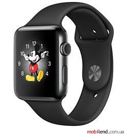 Apple Watch Series 2 38mm Stainless Steel Case with Sport Band