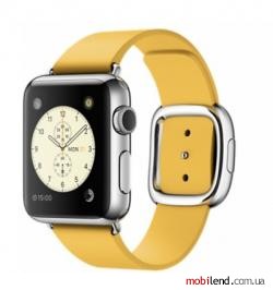 Apple Watch 38mm Stainless Steel Case with Marigold Modern Buckle - Medium (MMFF2)