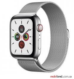 Apple Watch Edition Series 5 40mm Titanium Case w. Gray Sport b. (MWQE2)