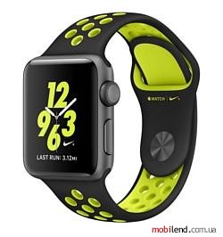 Apple Watch Nike 38mm Space Gray with Black/Volt Nike Band (MP082)