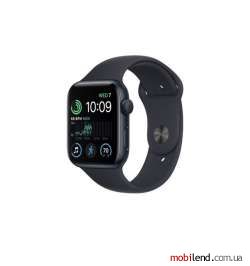 Apple Watch SE 2 GPS 40mm Midnight Aluminum Case w. Sky Sport B. - M/L (MNL83 MR313)