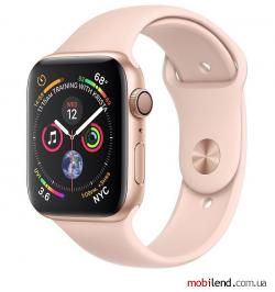 Apple Watch Series 4 GPS 44mm Gold Alum. w. Pink Sand Sport b. Gold Alum. (MU6F2)