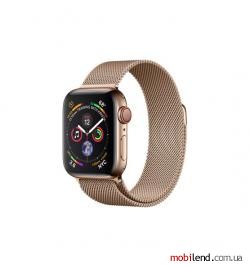 Apple Watch Series 4 GPS   LTE 40mm Gold Steel w. Gold Milanese l. Gold Steel (MTUT2; MTVQ2)