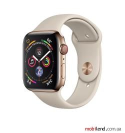 Apple Watch Series 4 GPS   LTE 40mm Gold Steel w. Stone Sport B. (MTUR2, MTVN2)