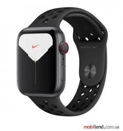 Apple Watch Series 5 GPS   LTE 44mm Space Gray Aluminum w. Anthracite/Black Nike Sport Band (MX3A2/MX3F2)